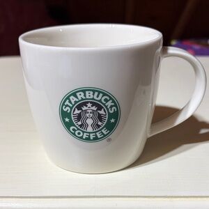 Starbucks Green Logo White Mug